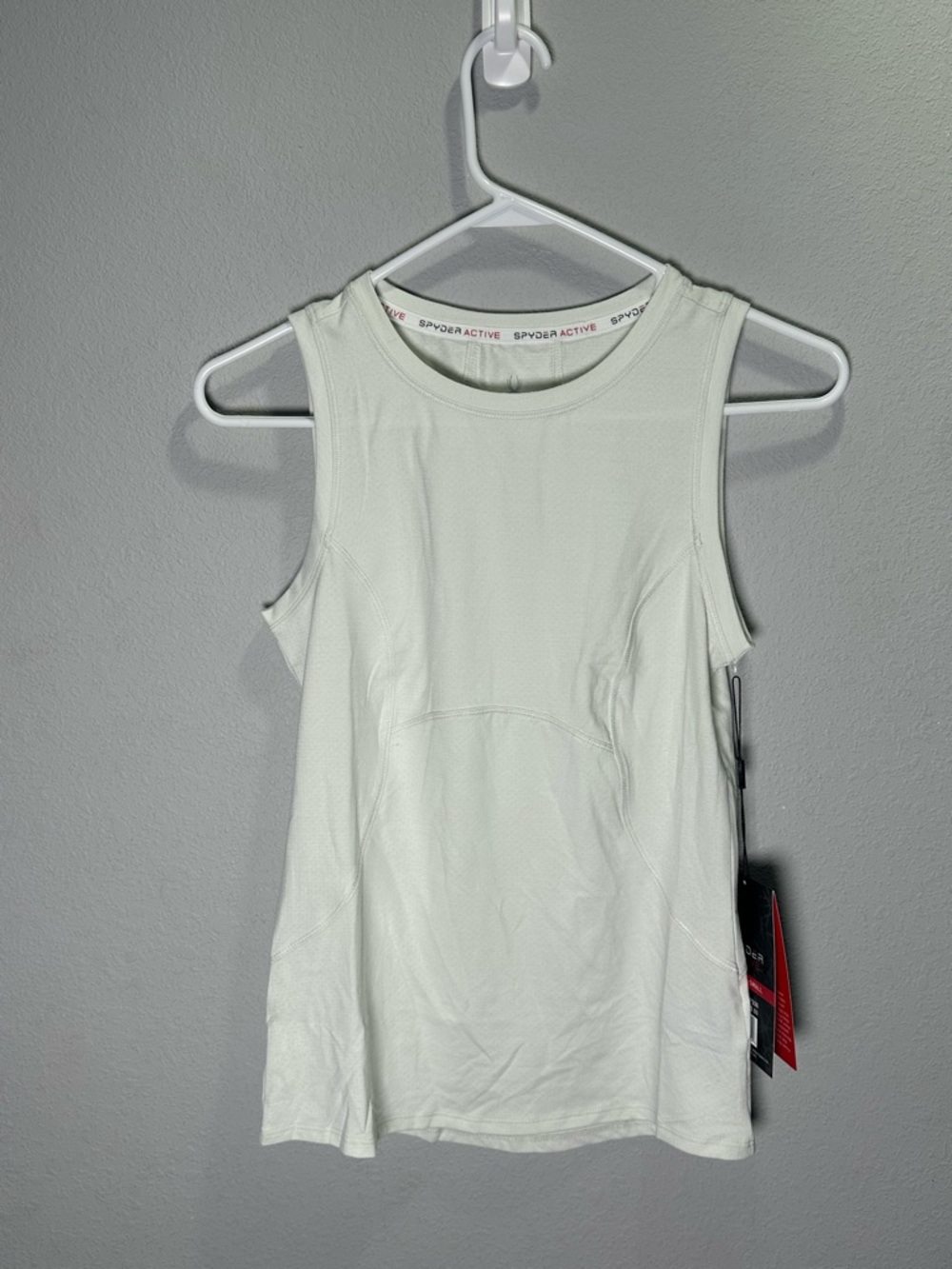 Spyder Women's White Active Tank Top